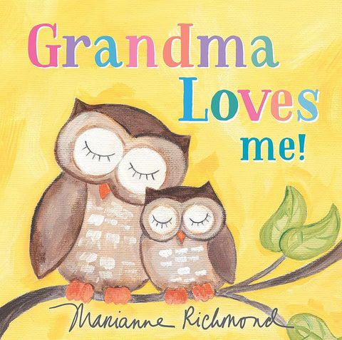 Grandma Loves Me!: A Sweet Baby Animal Book About a Grandmother's Love (Gifts for Grandchildren or Grandma) (Marianne Richmond) cover image