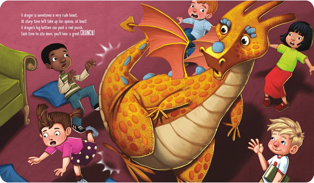Do Not Bring Your Dragon to the Library We Are LIT!