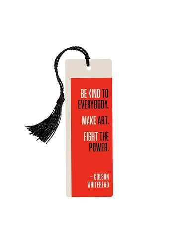 Colson Whitehead: Fight the Power Bookmark cover image