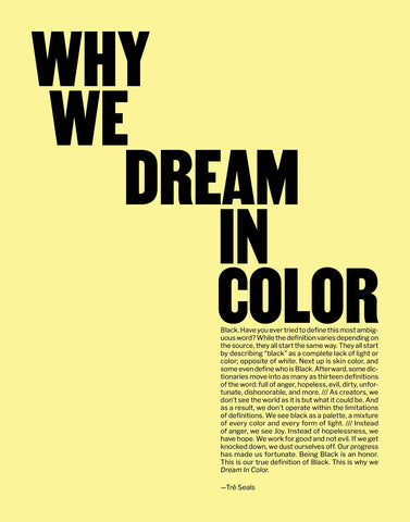 Dream in Color: 30 Posters of Power, 30 Black Creatives [Book]