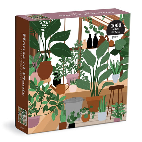 House of Plants 1000 Piece Puzzle in Square Box